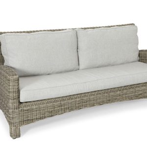 Dallas lounge havesofa 2,5 pers. i polyrattan fra Hillerstorp