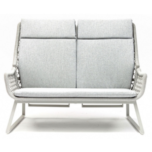 Dream Loungesofa i aluminium og COUTUREtex B141 cm - Grå