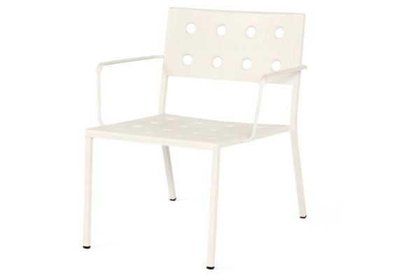 Balcony Lounge Armchair havestol - Chalk beige