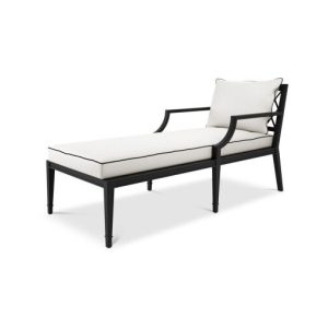 Bella Vista Sun Lounger Black