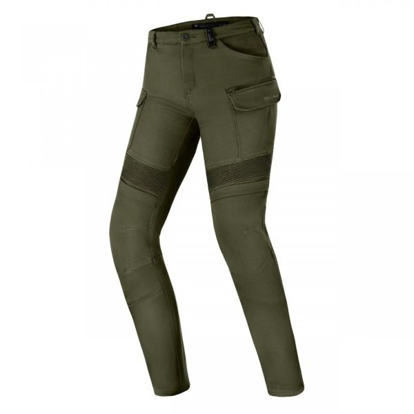 GIRO LADY 3.0 Khaki Green Motorcykeljeans til kvinder