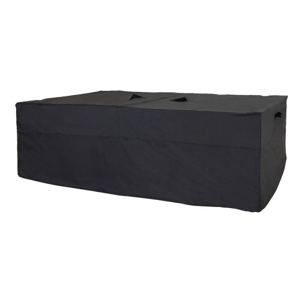 HOUSE NORDICÂ Luksus overtræk til lounge og sofasæt, 210g/m2 600D polyester PU behandlet, vandafvisende, sort