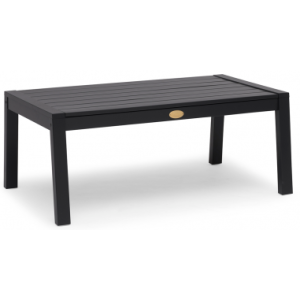 Hillerstorp lounge havebord i fyrretræ 120 x 70 cm - Mørkegrå