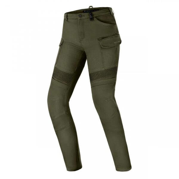 GIRO LADY 3.0 Khaki Green Motorcykeljeans til kvinder