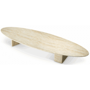 Eichholtz Aurore lounge havebord i sten 240 x 80 cm - Travertin