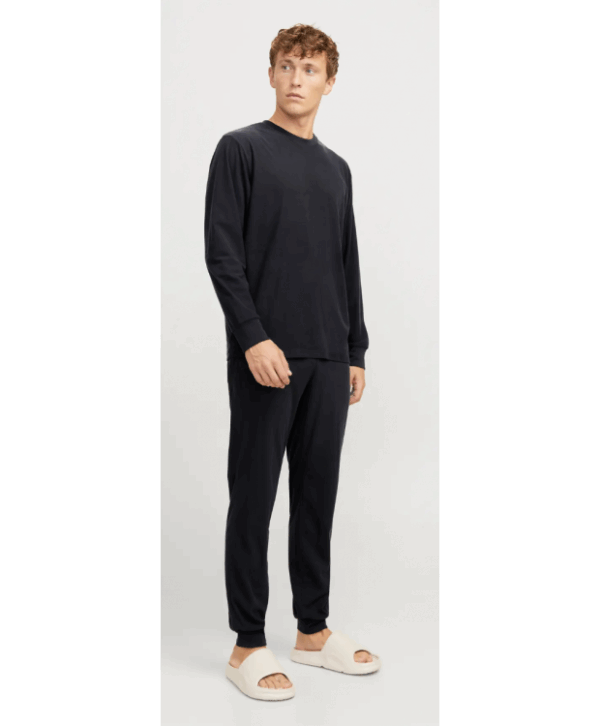 Jack and Jones Herresæt til lounge med Sweater og Sweatpant - Sort