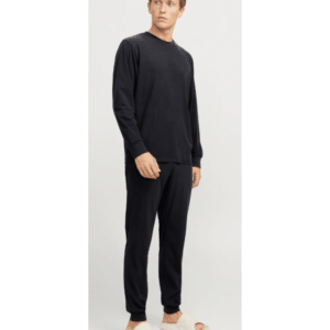 Jack and Jones Herresæt til lounge med Sweater og Sweatpant - Sort