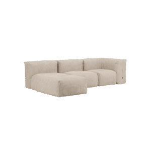 Soft Sofa Indoor - 3 Seater w/ Lounger
