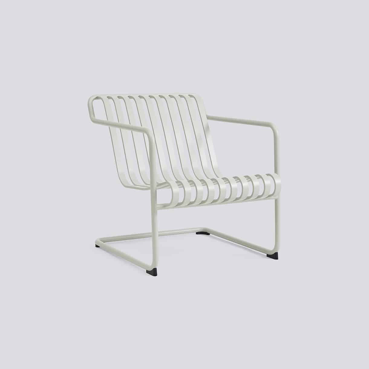 Hay Palissade Cantilever Lounge Chair Low - Sky Grey