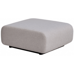 DAWSON Have puf i olefin og aluminium 99 x 77 cm - Beige