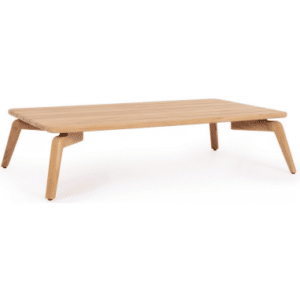 Lounge havebord i teaktræ 120 x 70 cm - Teaktræ