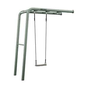 BERG PlayBase Set Wall Green + Swing set med BERG PlayBase Wall Green + Swing set