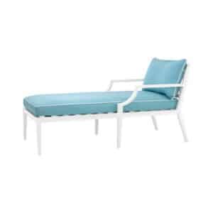 Bella Vista Sun Lounger White